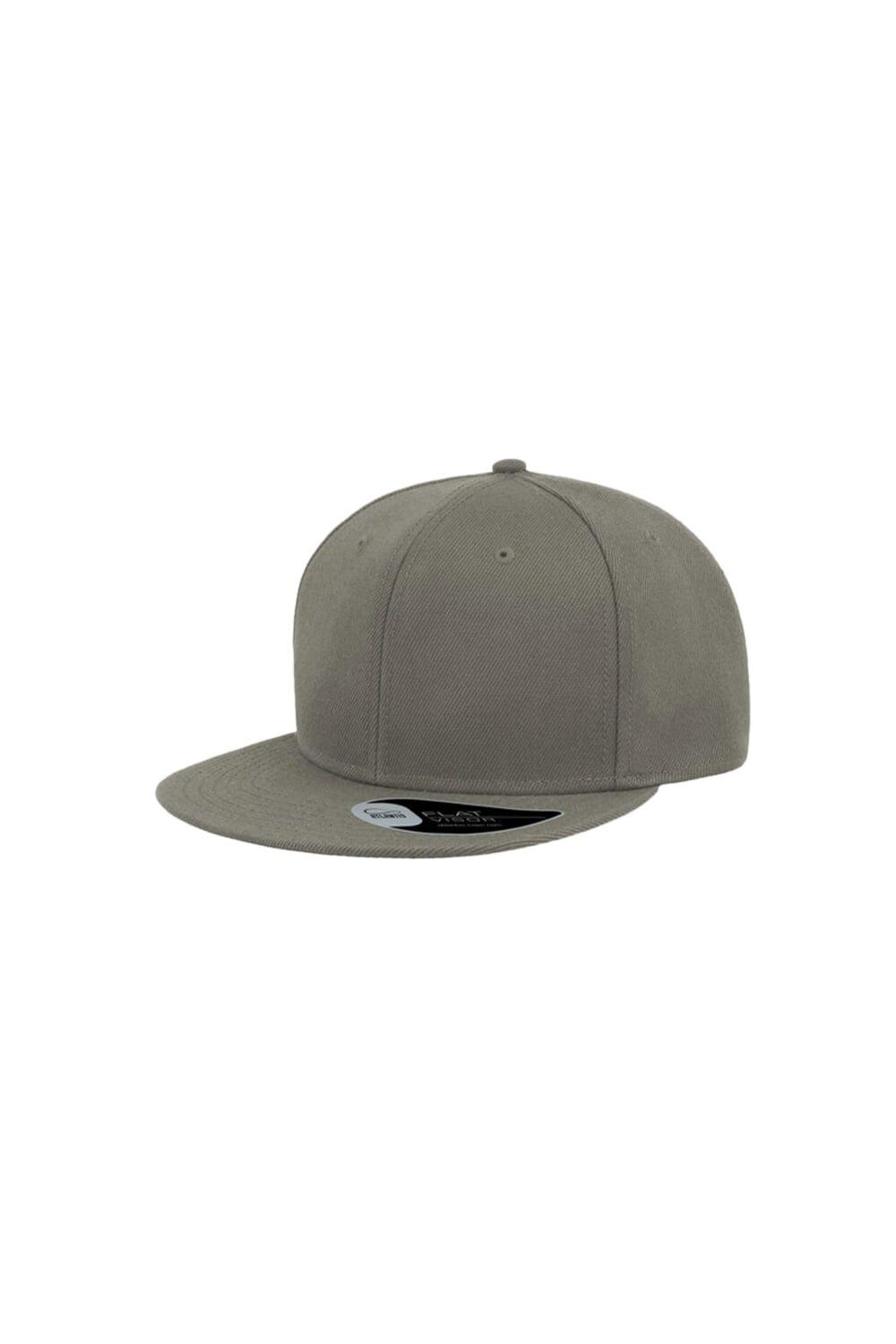 

Кепка с плоским козырьком Snap Back, 6 панелей (2 шт. в упаковке) Atlantis, серый