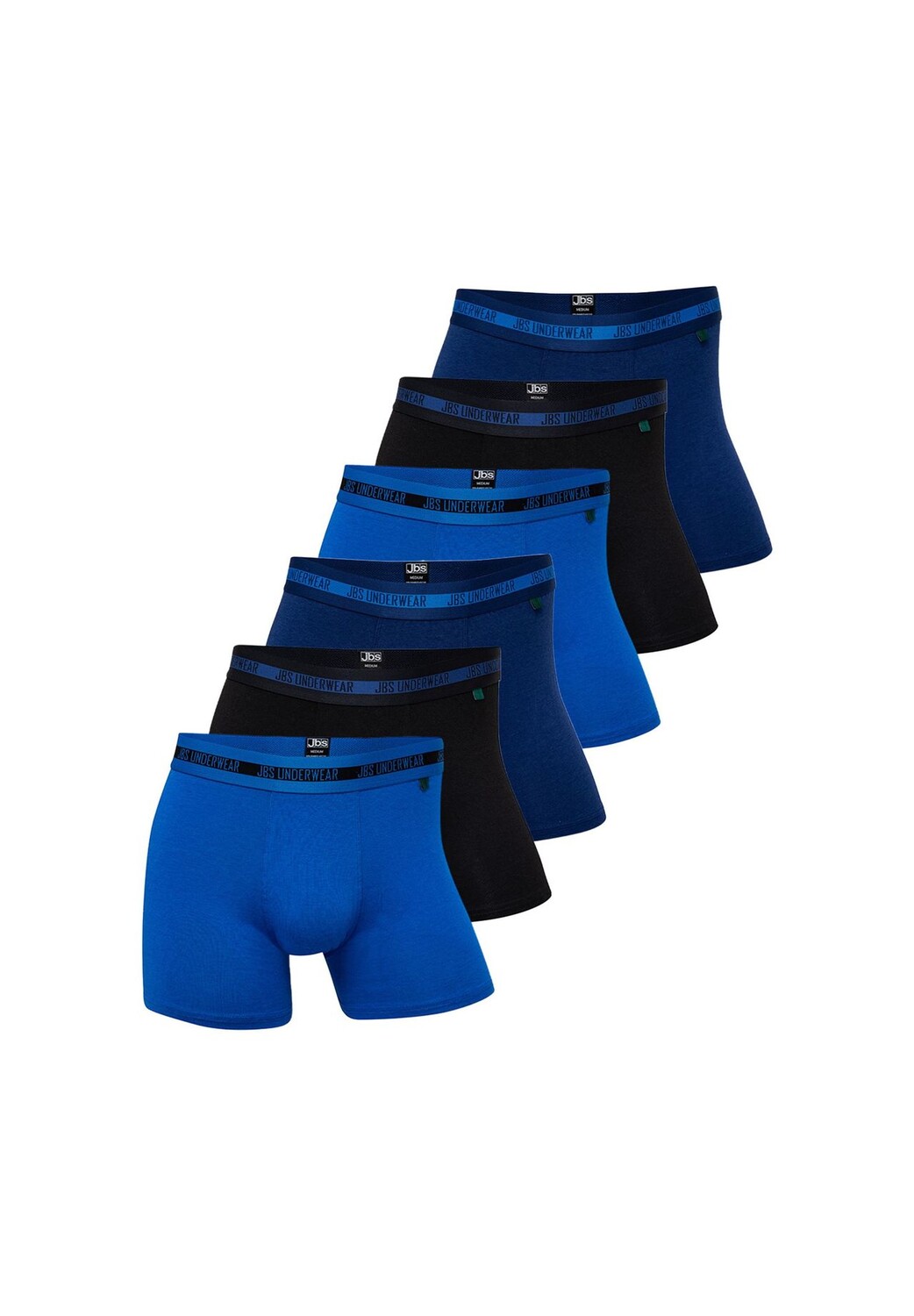

Длинные шорты/брюки, комплект из 6 бамбуковых штанов jbs, цвет Blau Dunkelblau Schwarz