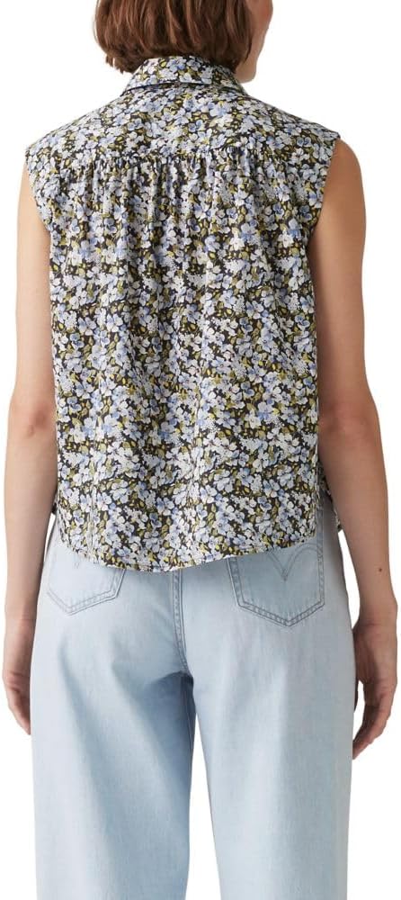 

Женская блузка Levi's Gracen, Lillian Floral Pearl Blue