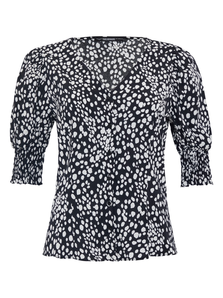 

Блузка Threadbare, цвет black dot