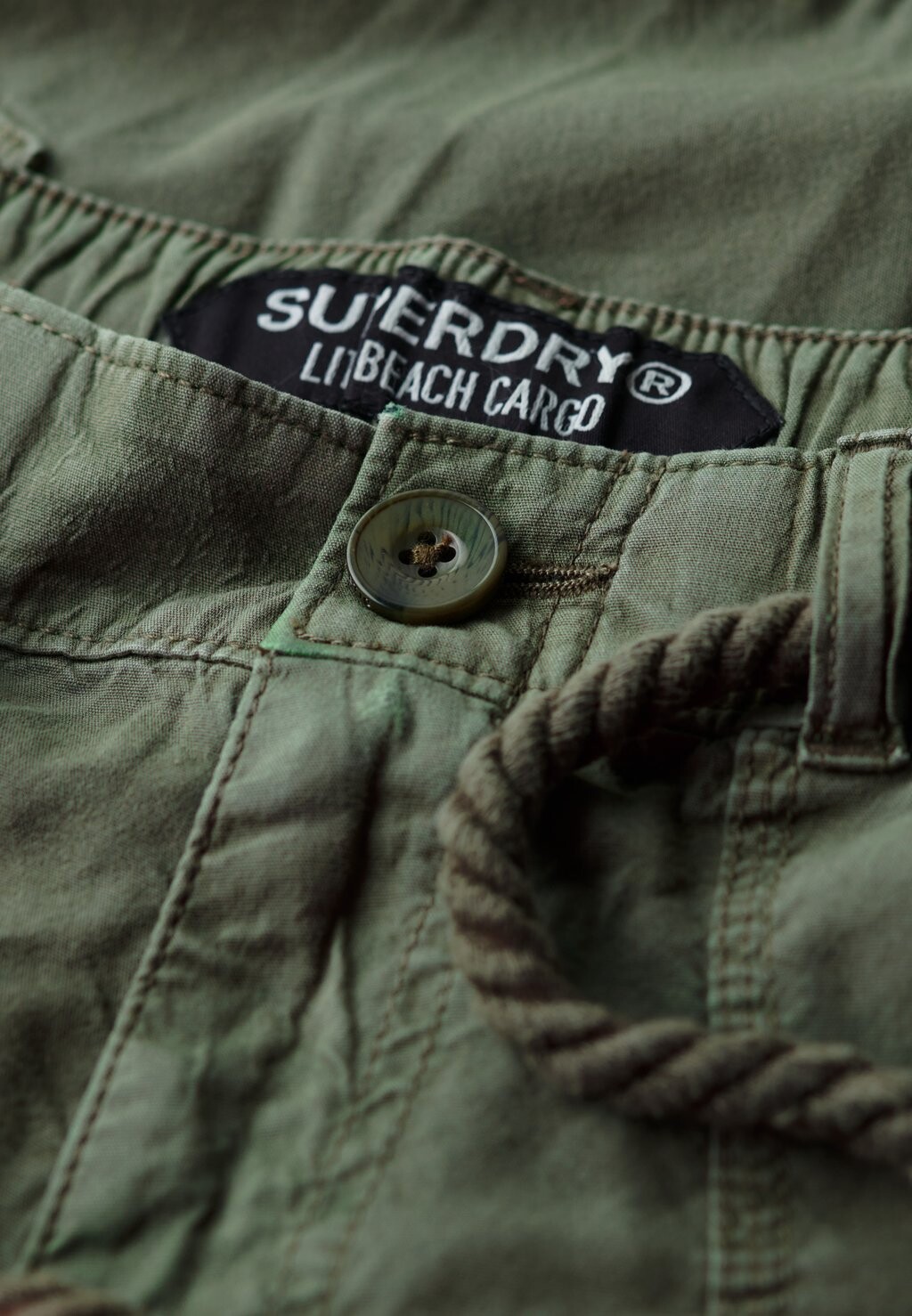 

Брюки карго Superdry, светло-зеленый