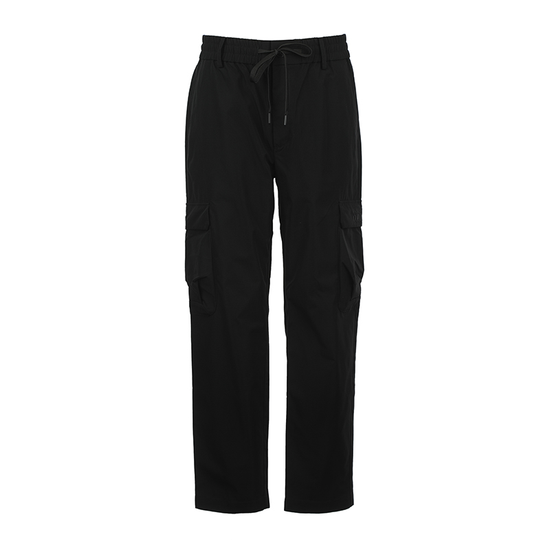 

Брюки карго с кулиской на поясе VERSACE JEANS COUTURE, черный