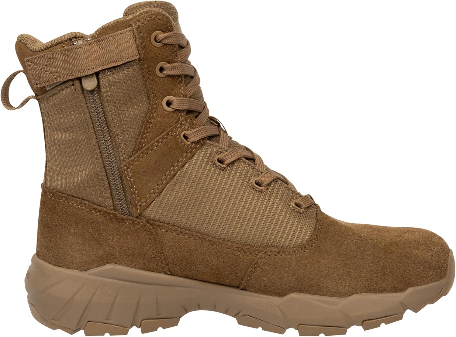 Мужские тактические водонепроницаемые ботинки Merrell Fullbench с молнией, 8, Coyote — фото 3