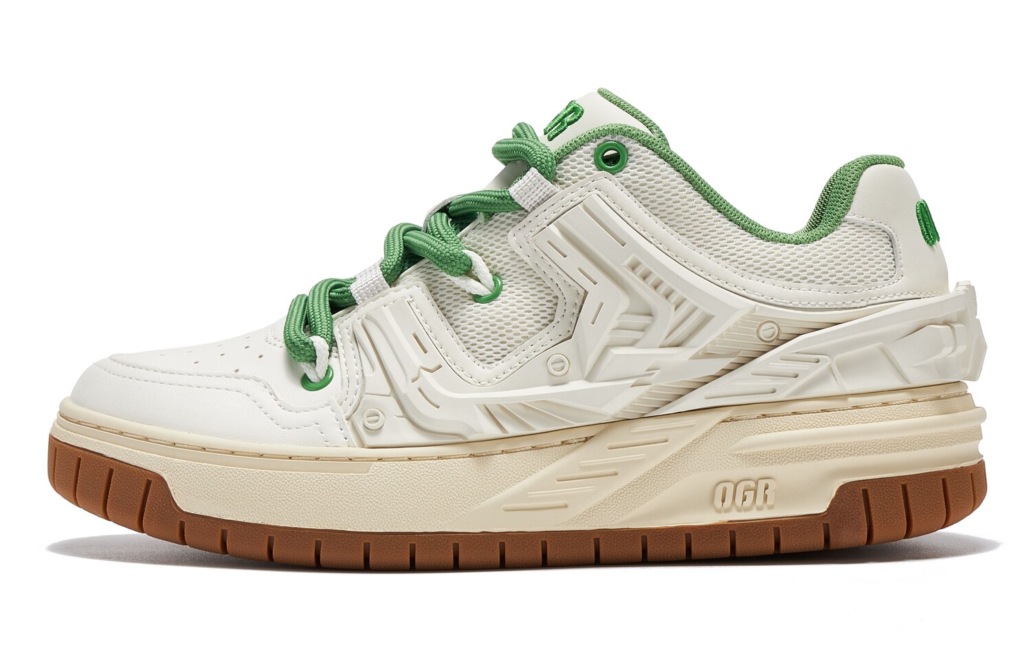 

Кроссовки OGR Skateboarding Shoes Unisex Low-top Green, зеленый