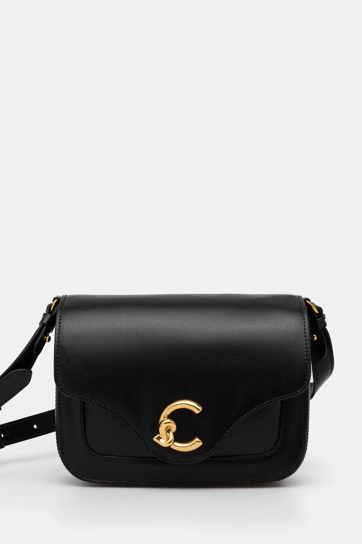 

Кожаная сумка Coccinelle, черный