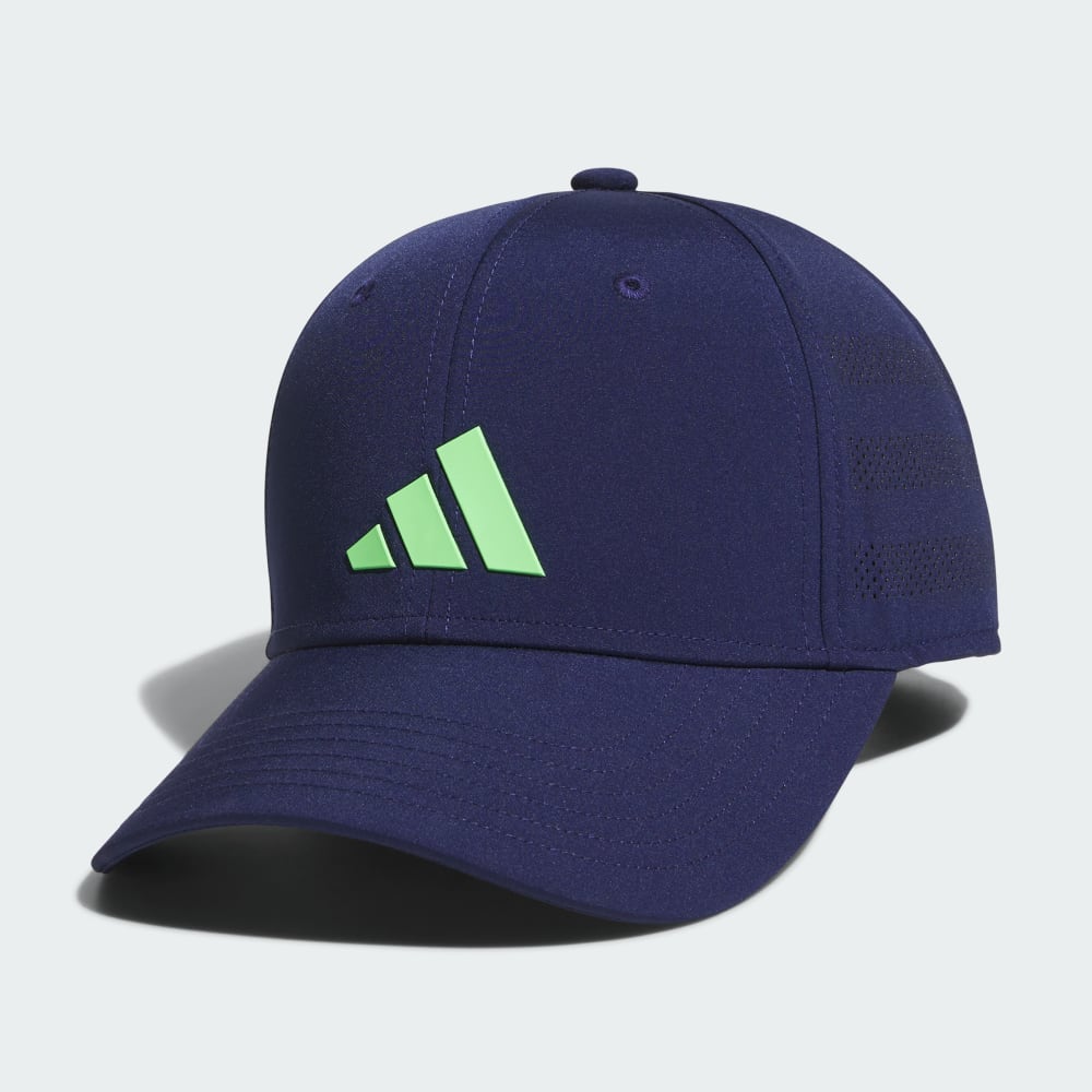 

Бейсболка Adidas Game Day Snapback Hat, цвет Dark Blue/Lime Burst