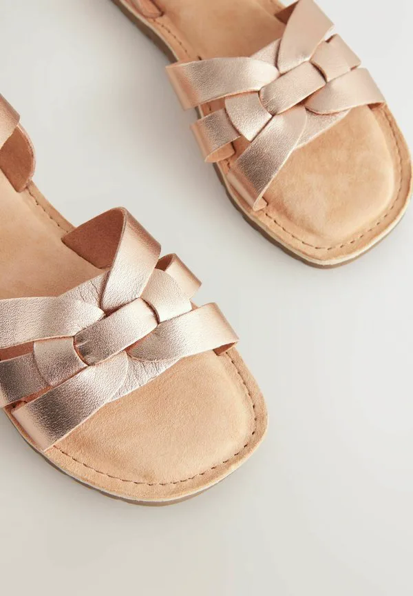 Сандалии с широкой колодкой Next, Rose Gold — фото 3