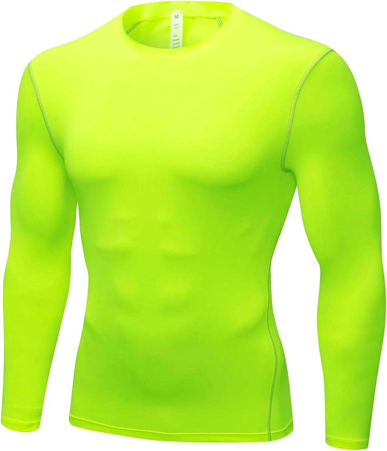 

Мужская компрессионная футболка с длинным рукавом для бега и тренировок WRAGCFM