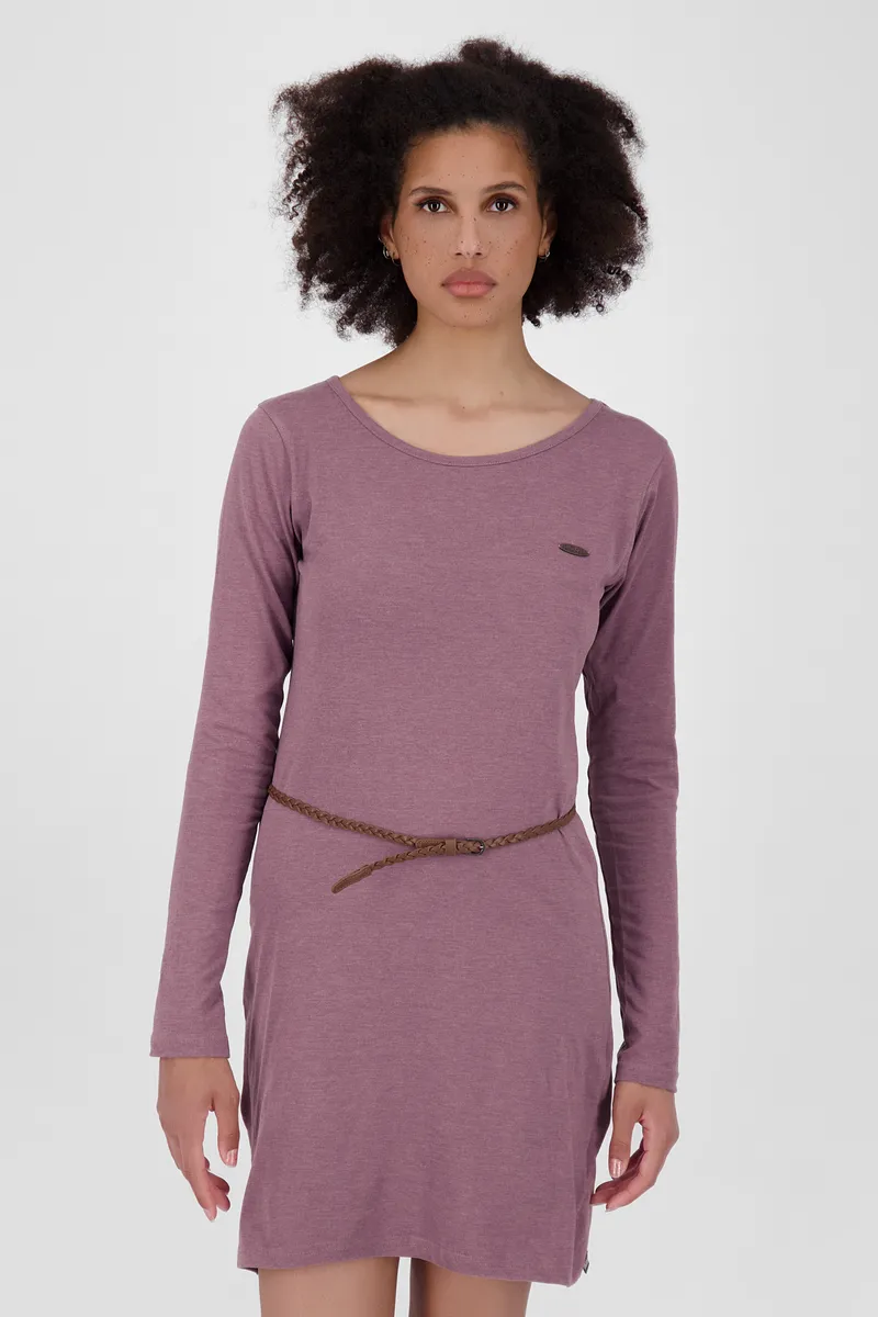 

Платье-блузка Alife & Kickin "EllinAK A Longsleeve Dress женское летнее платье, платье", цвет Mulberry Melange