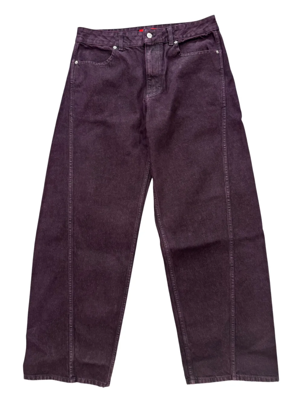 

Джинсы с изогнутым швом Eckhaus Latta, фиолетовый