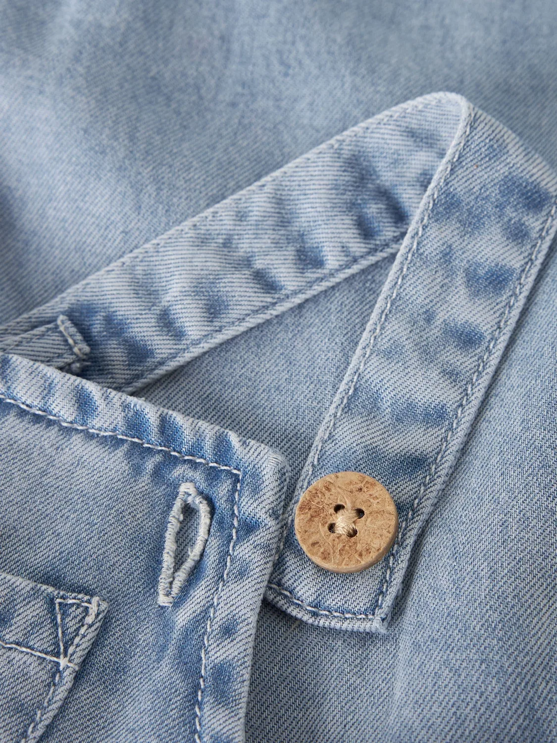 Латхозы джинсовые Name it, medium blue denim — фото 4