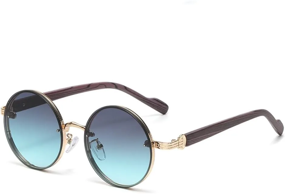 

Солнцезащитные очки UV400 с круглой оправой и металлическим каркасом, для женщин и мужчин, для бега и занятий спортом на открытом воздухе UYPTK, Ttyj386-3