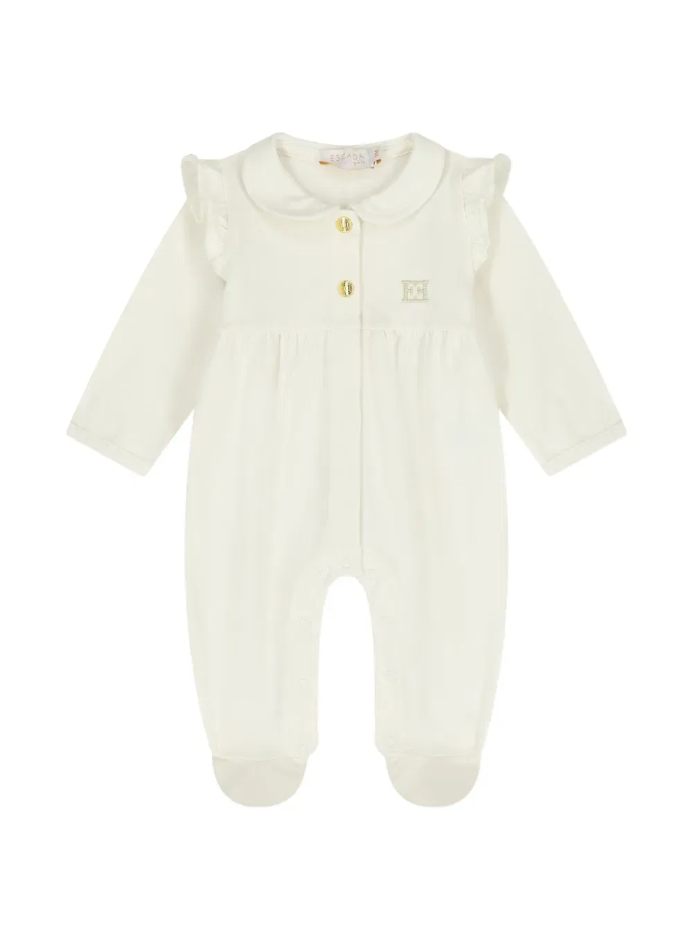 Детский комбинезон с оборками Escada Kids, нейтральный
