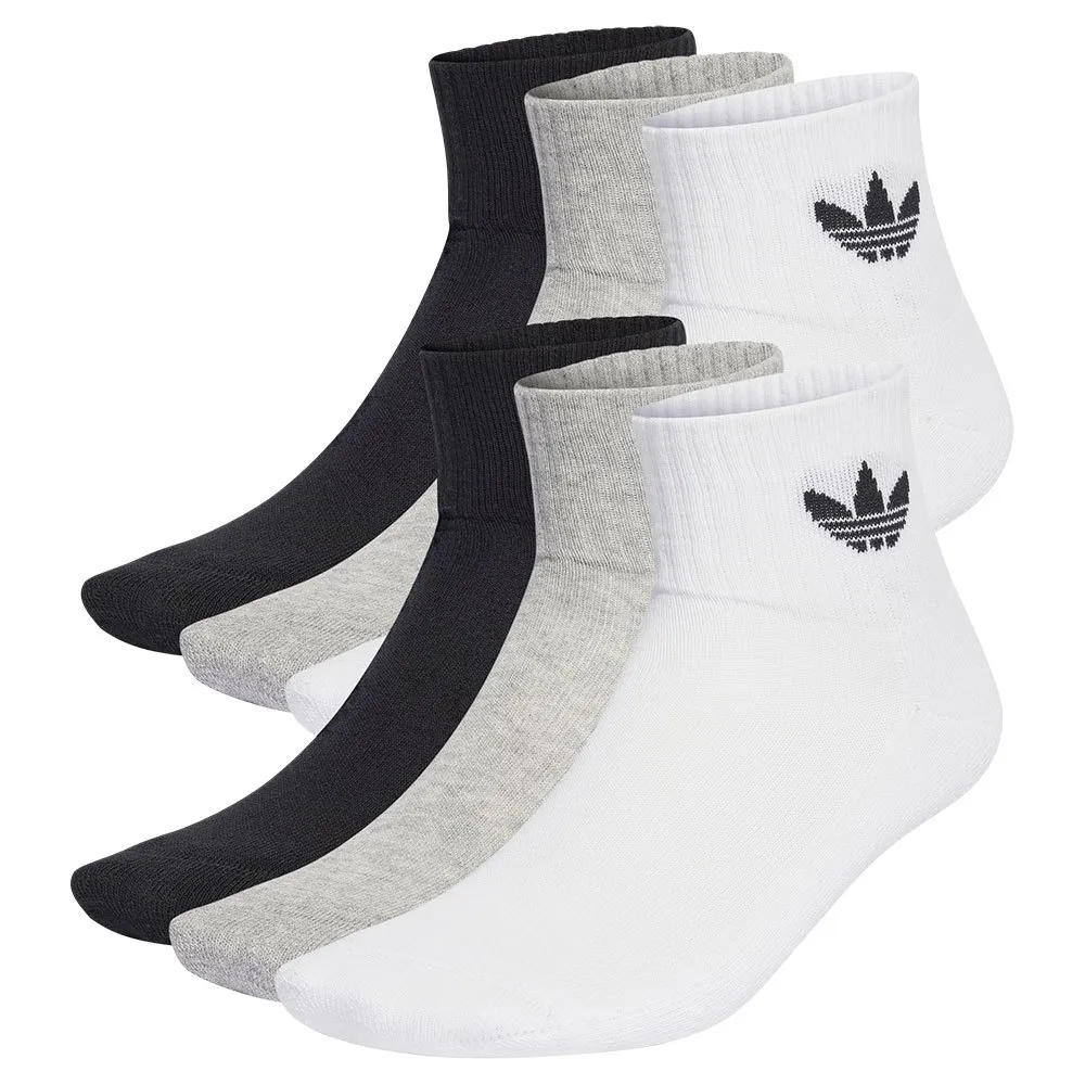 

Носки adidas Originals Mid short 6 pairs, разноцветный
