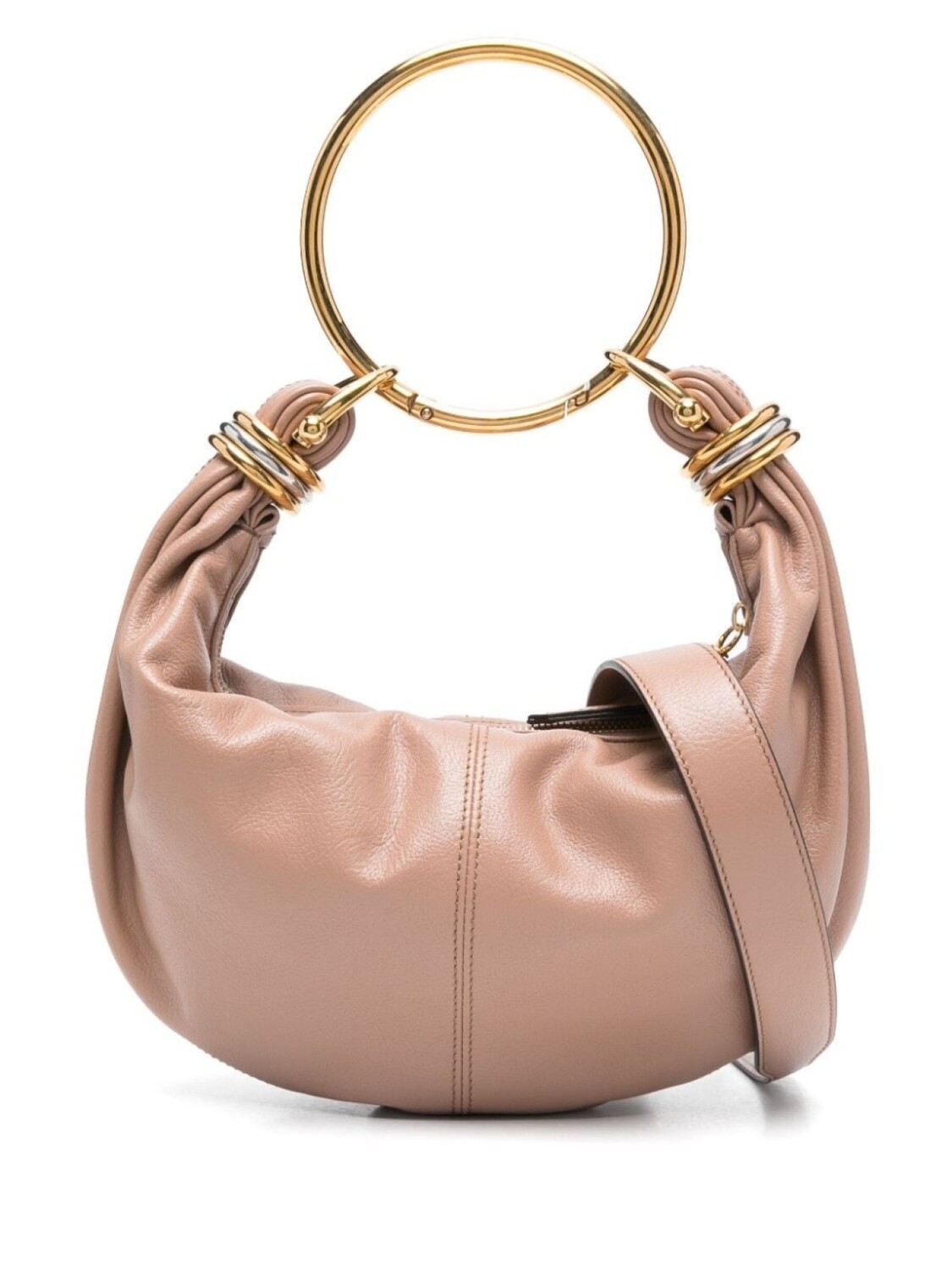 

Сумка-тоут Chloé mini Bracelet, коричневый