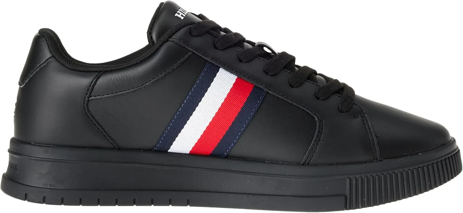 Кроссовки Tommy Hilfiger fm0fm04895 mens, Black — фото 4