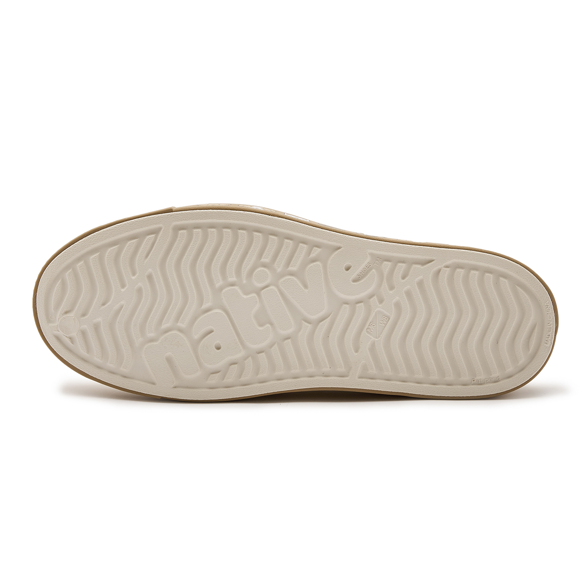 Native Shoes Джефферсон Клоги Тапочки Унисекс Белый Серый - Светлый Павлин Котёнок Полоска Тофу Белый[Подарок Включён Случайные Шармы Для Обуви 3 Шт] — фото 3