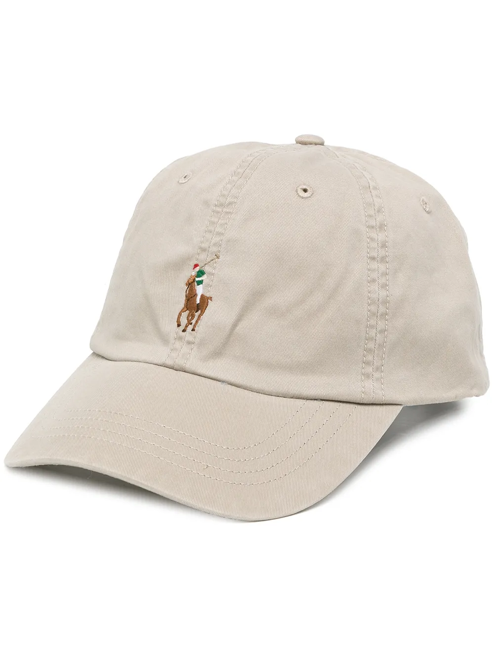 

Кепка с вышитым логотипом POLO RALPH LAUREN, коричневый