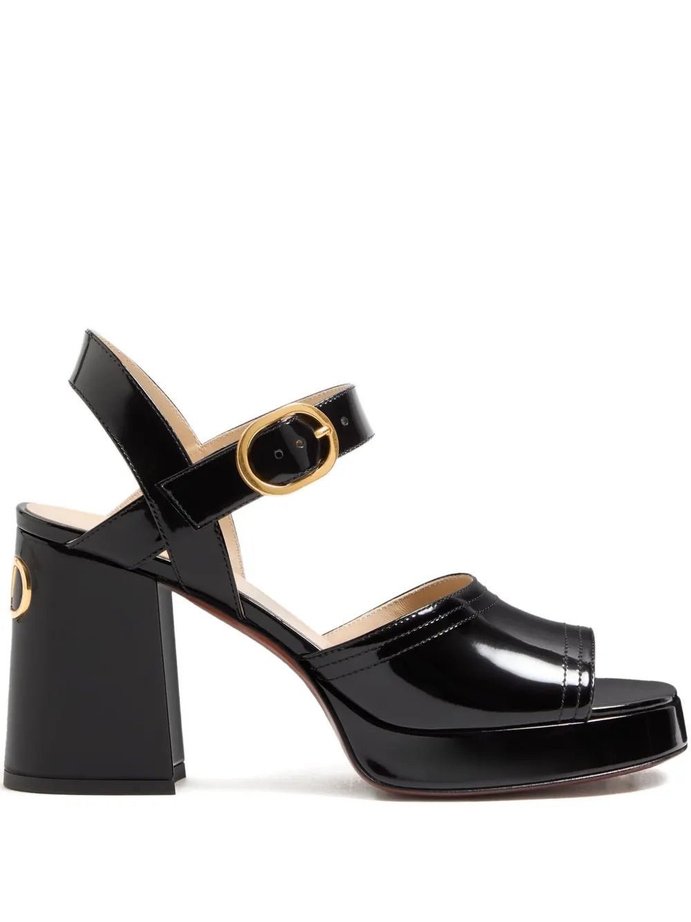Босоножки Fawcette 100 VALENTINO GARAVANI, черный