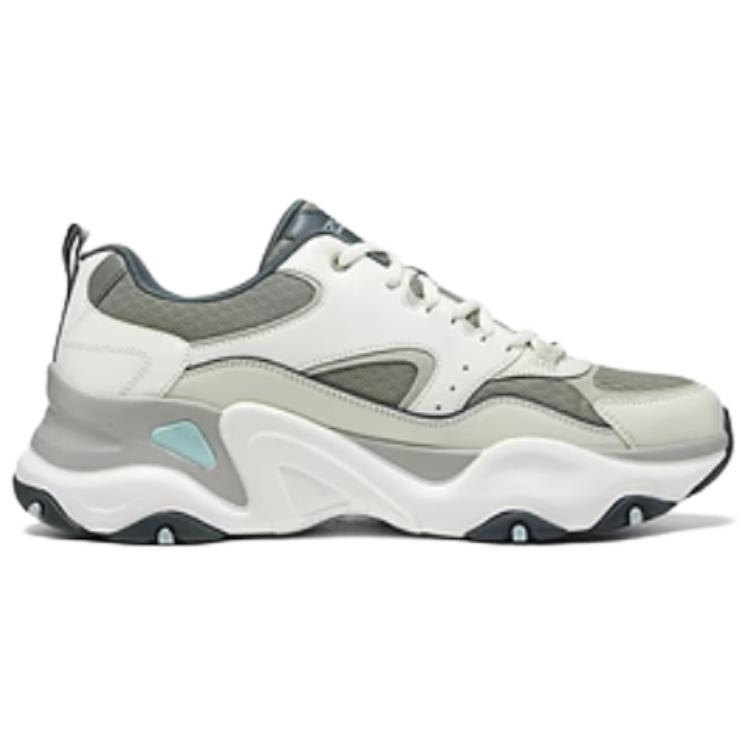 DLITES Low Top Массивные Кроссовки Мужские Серо-Зеленые Skechers — фото 2