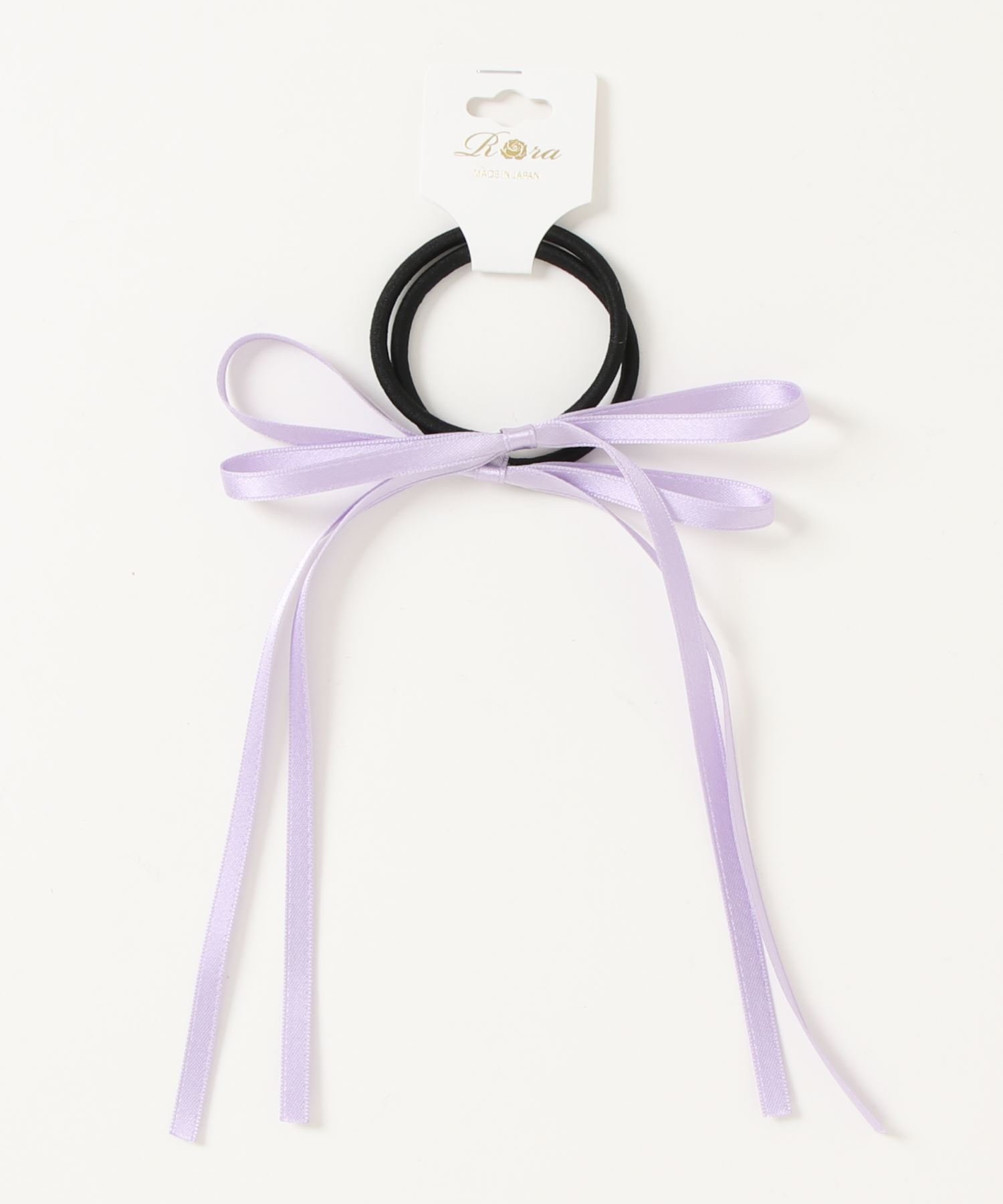 Набор из 2 резинок для волос Ronron Ribbon. Rora, Lavender