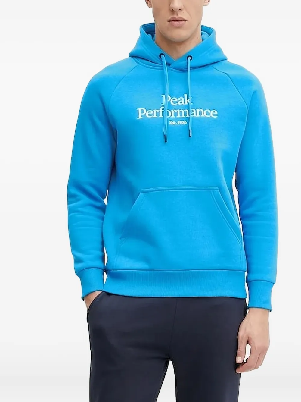 

Толстовка с вышитым логотипом Peak Performance, синий