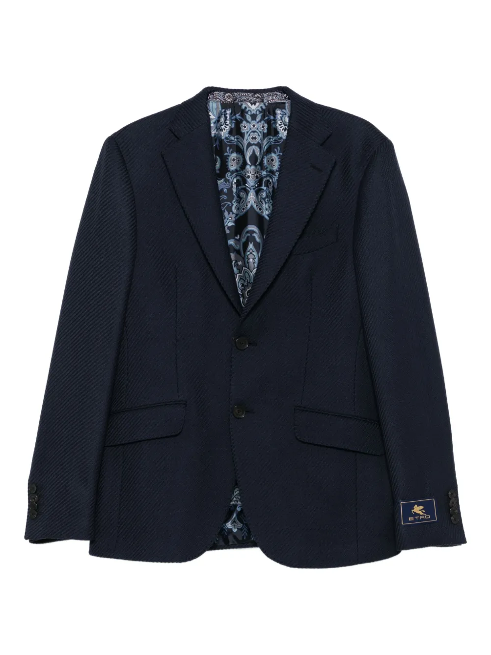 

Пиджак с узором ETRO, синий