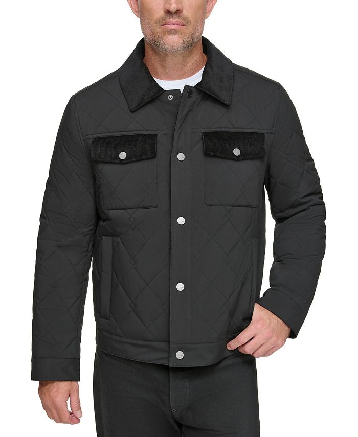 

Мужская куртка Walkerton Chain Link Trucker Marc New York, черный