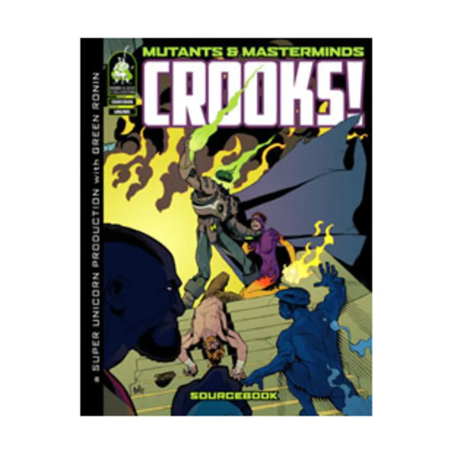 

Crooks!, Mutants & Masterminds (d20) (1st Edition), твердый переплет