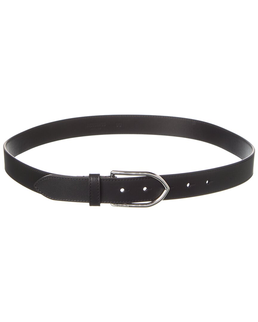 

Кожаный ремень Jacquemus La Ceinture Bambino, черный