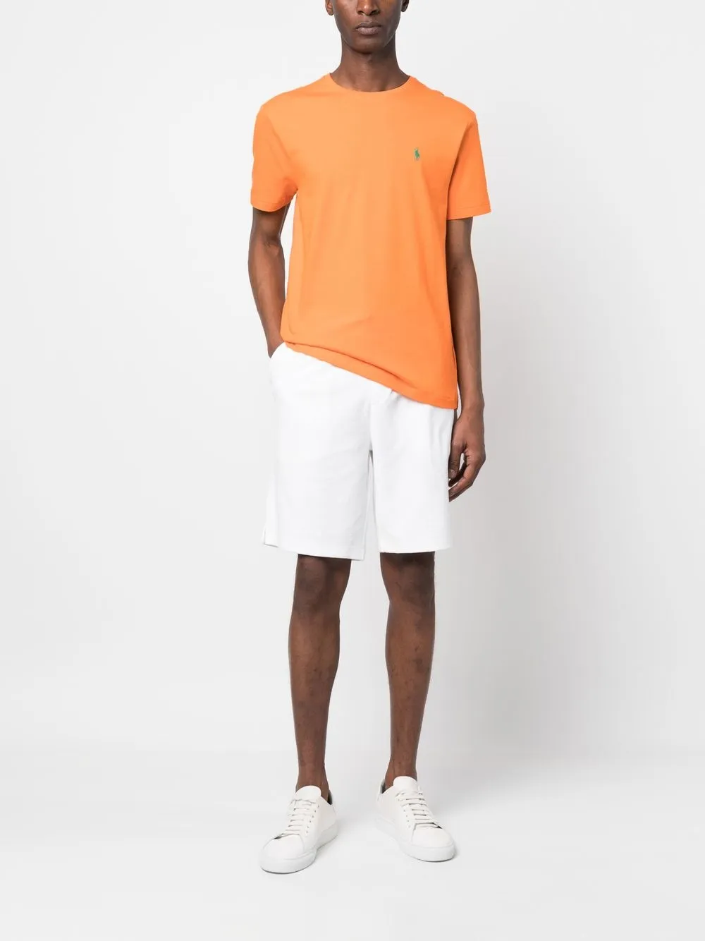 Шорты с кулиской POLO RALPH LAUREN, белый — фото 2