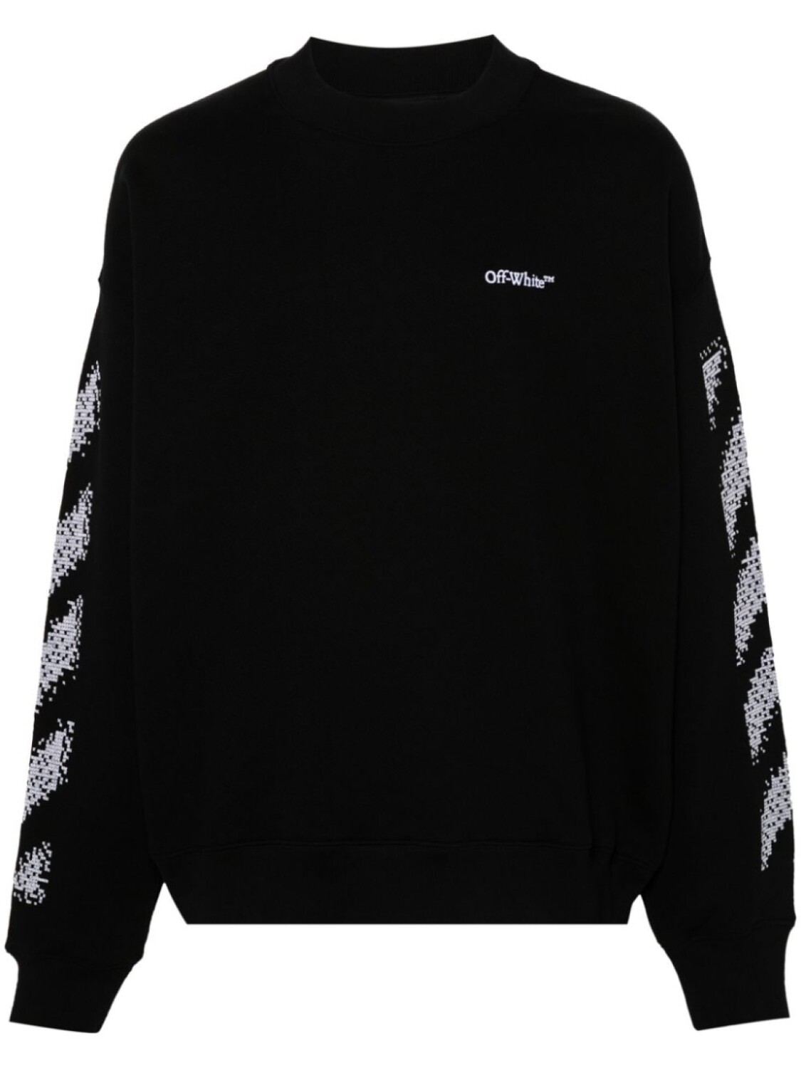 

Off-White толстовка Pixel Diag, черный
