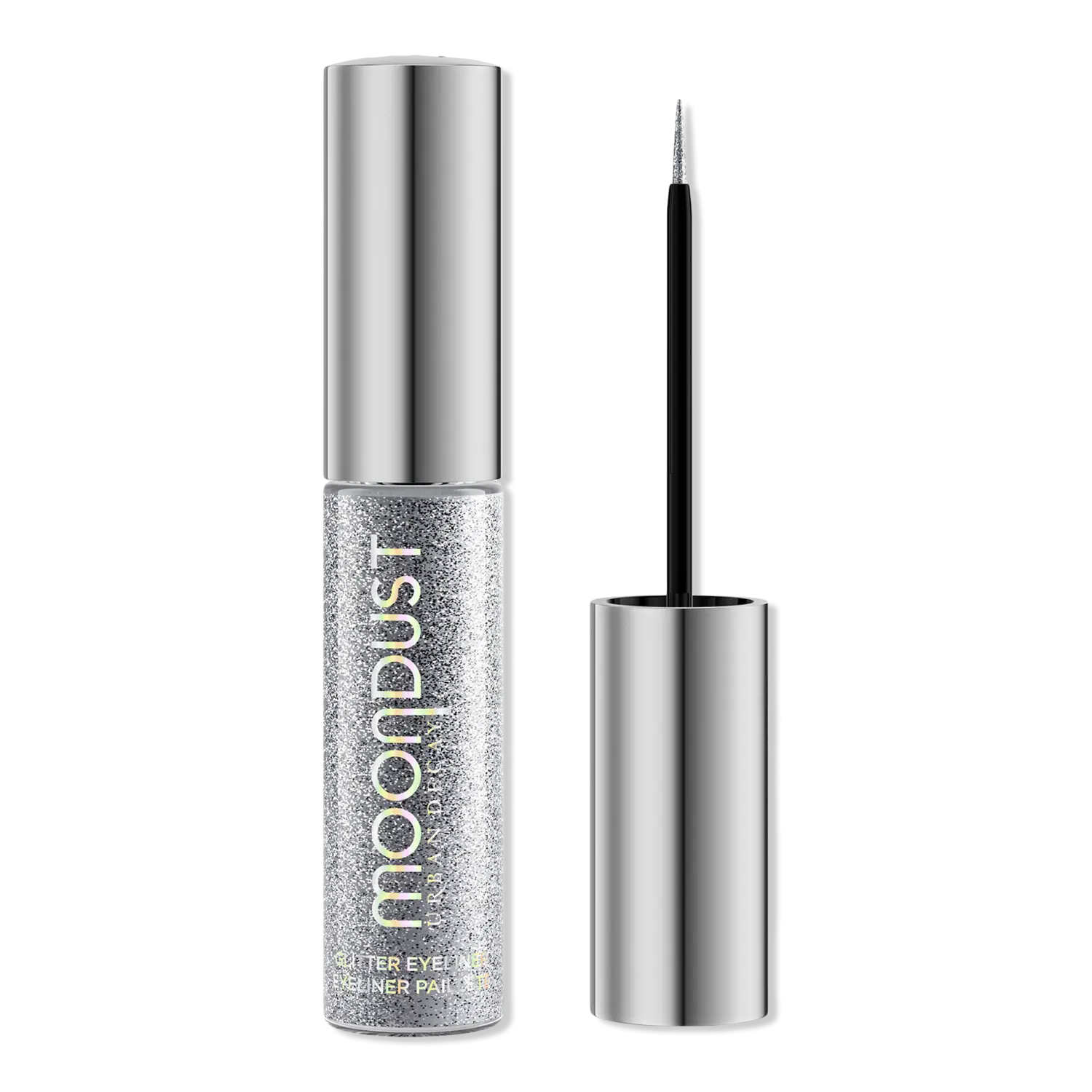 

Жидкая подводка для глаз Moondust с блестками Urban Decay Cosmetics, Glam Rock (silver glitter)