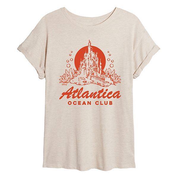 

Футболка Juniors Ariel Atlantica Ocean Club oversized Disney