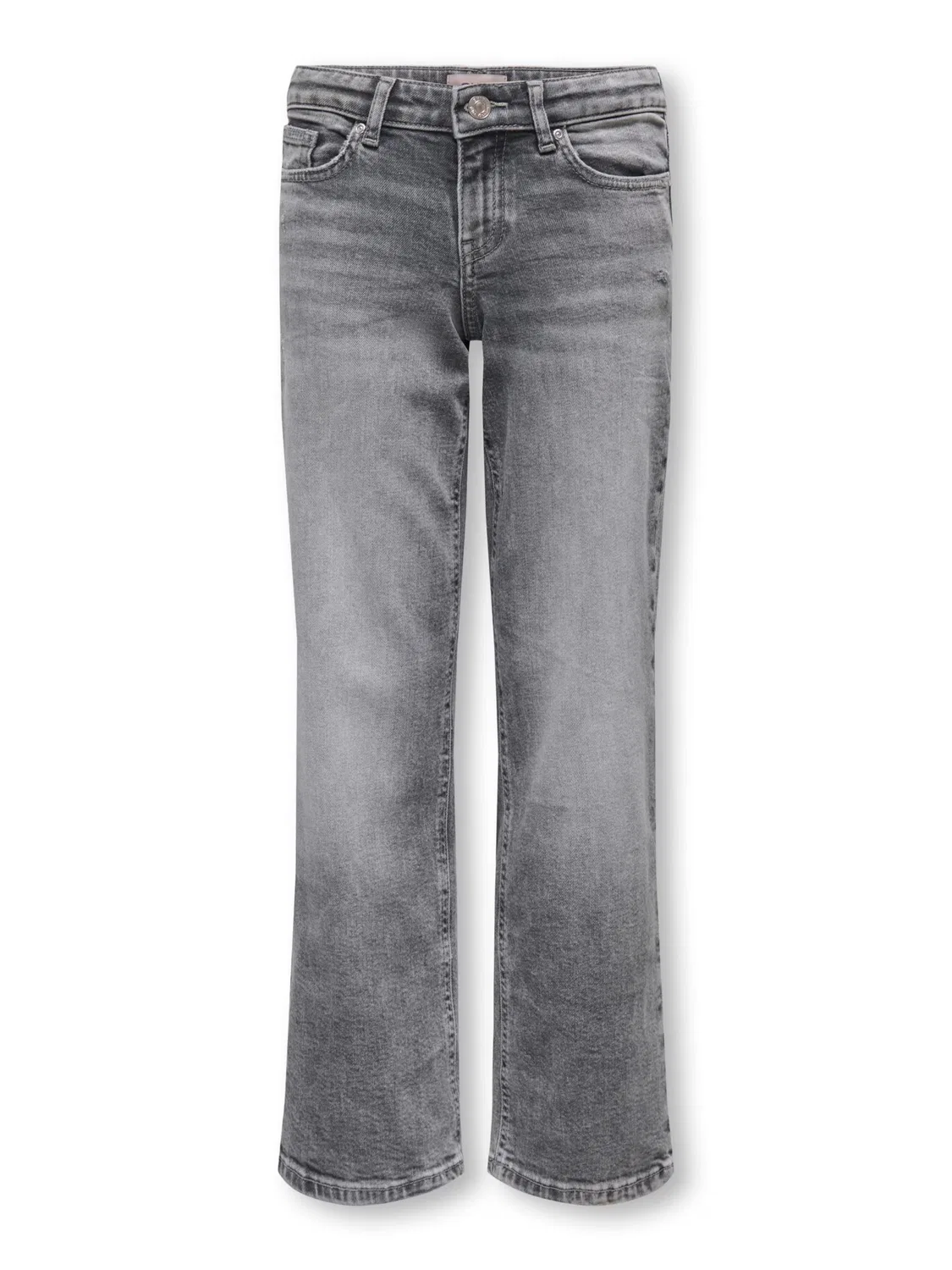 Широкие джинсы 'KOGJULLES' Only Girls, Grey Denim