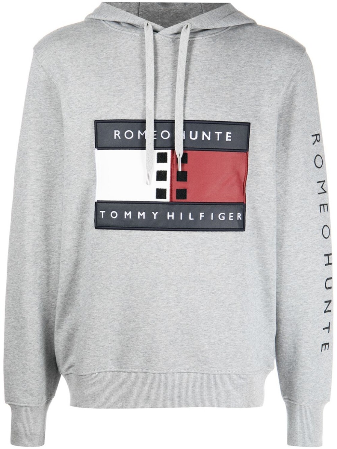 

ROMEO HUNTE худи из коллаборации с Tommy Hilfiger, серый
