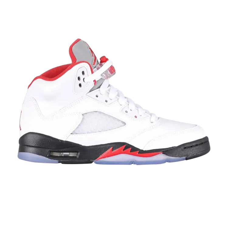 

Кроссовки Air Jordan 5 Retro GS 'Fire Red' 2013, белый