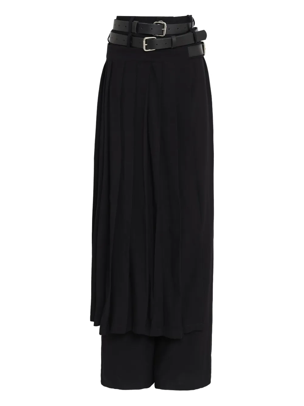 

Брюки прямого кроя с юбкой-панелью Uma | Raquel Davidowicz, черный