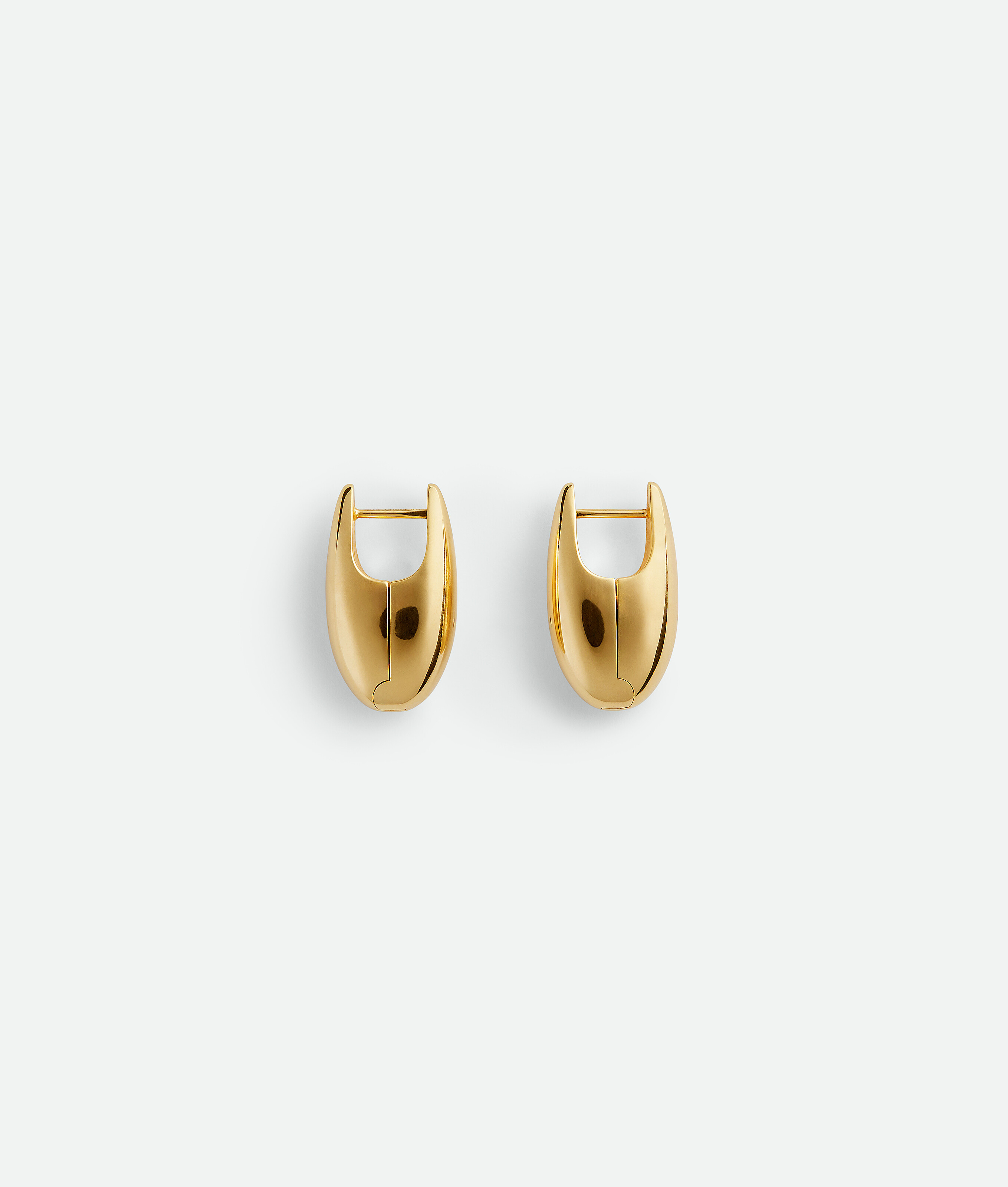 

Small ellipse earrings BOTTEGA VENETA, желтое золото