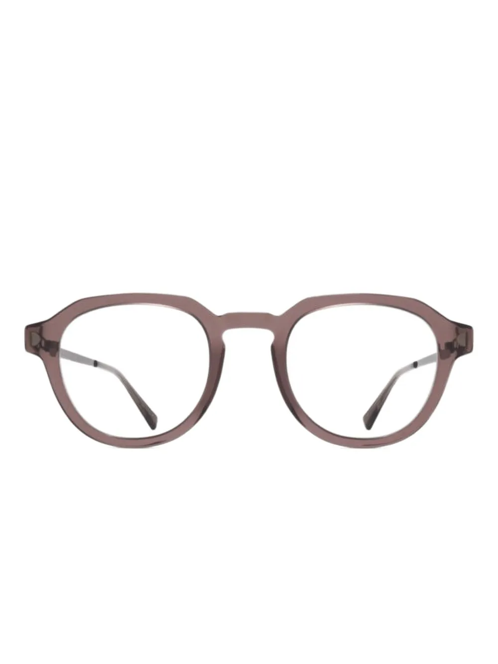 

Очки в круглой оправе Mykita, коричневый