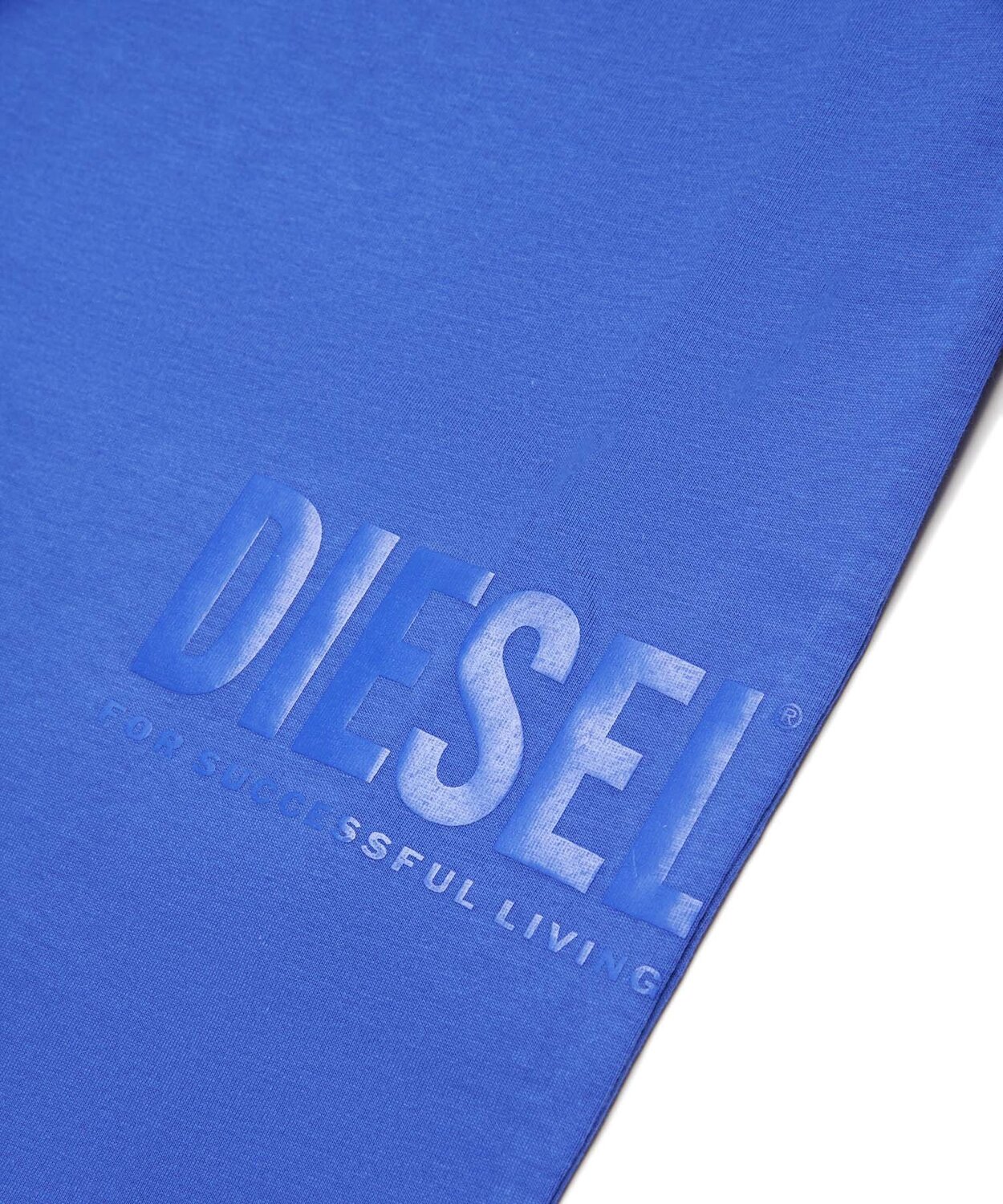 Детская футболка с коротким рукавом и одним логотипом бренда DIESEL, Blue