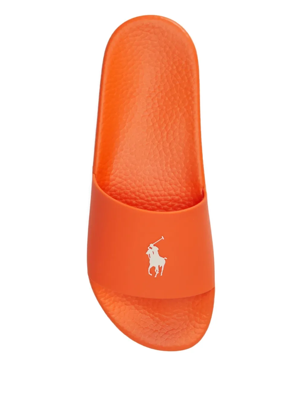Шлепанцы с логотипом Polo Pony POLO RALPH LAUREN, оранжевый — фото 4
