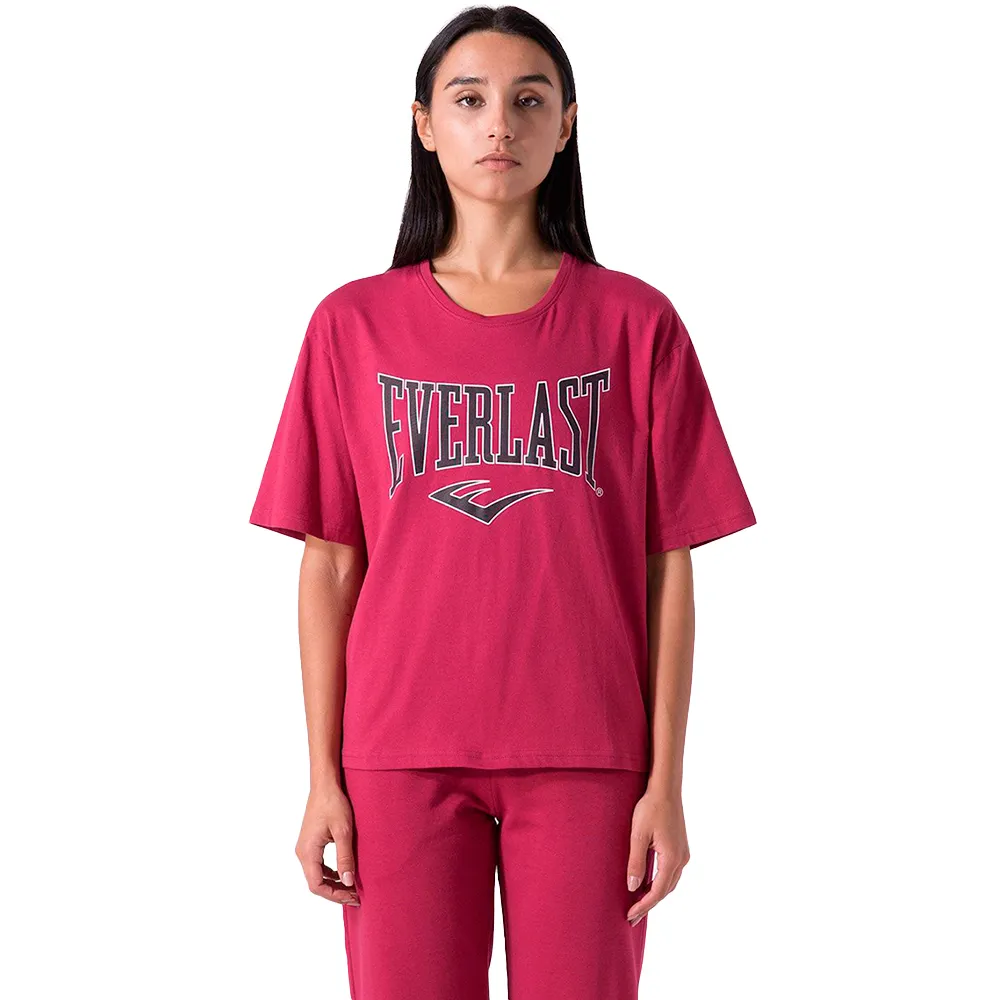 

Футболка Everlast Oversize logo, розовый