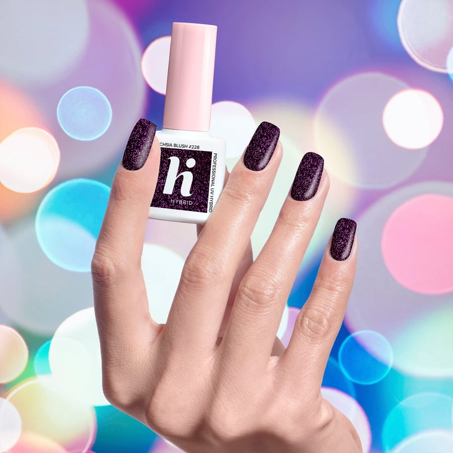 

Hi Hybrid, гибридный лак 228 Fuchsia Blush, 5 мл