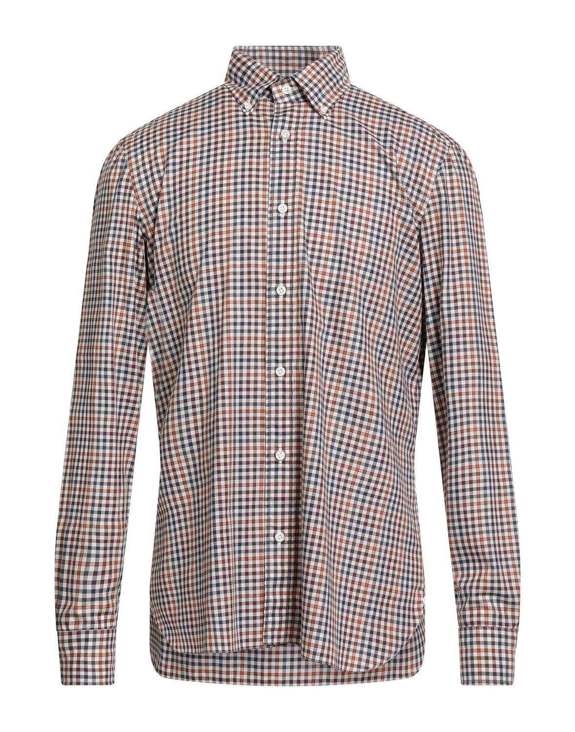 

Рубашка PER BONGENIE GRIEDER SINCE 1891 Luigi Borrelli Napoli, коричневый