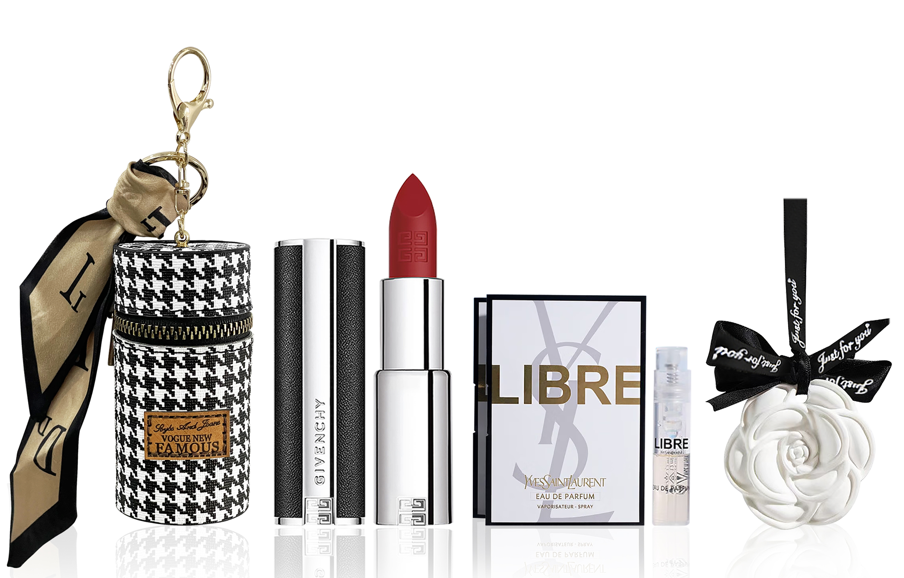 

Набор образцов помады для губ с тиснением в квадратном тюбике парфюмерные подарочные наборы для ароматерапии с шиммером натуральный 1,3 г SAINT LAURENT