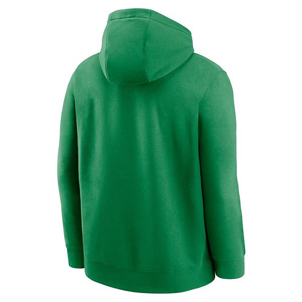Мужская зеленая толстовка Oregon Ducks Primetime Evergreen Club Fleece Nike — фото 4