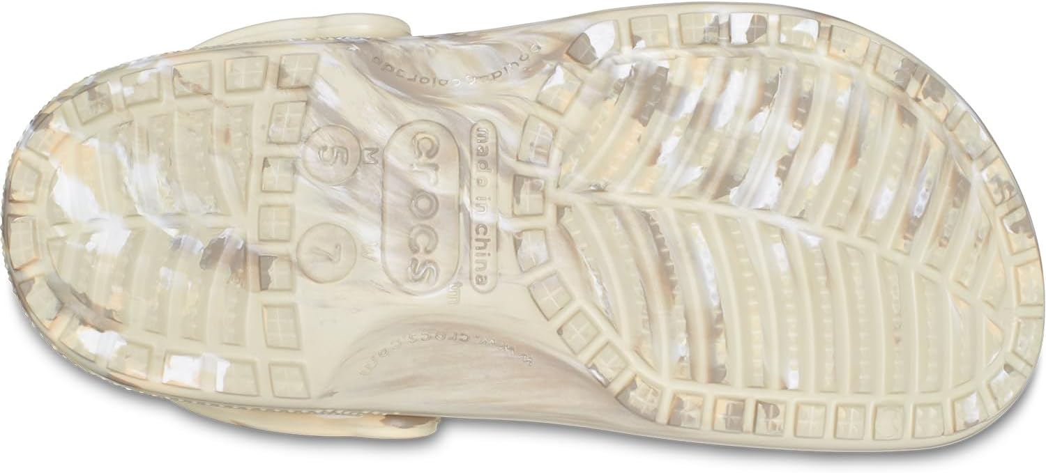 Сабо Унисекс Классические мраморные кломпы с эффектом тай-дай Crocs, мультиколор — фото 3