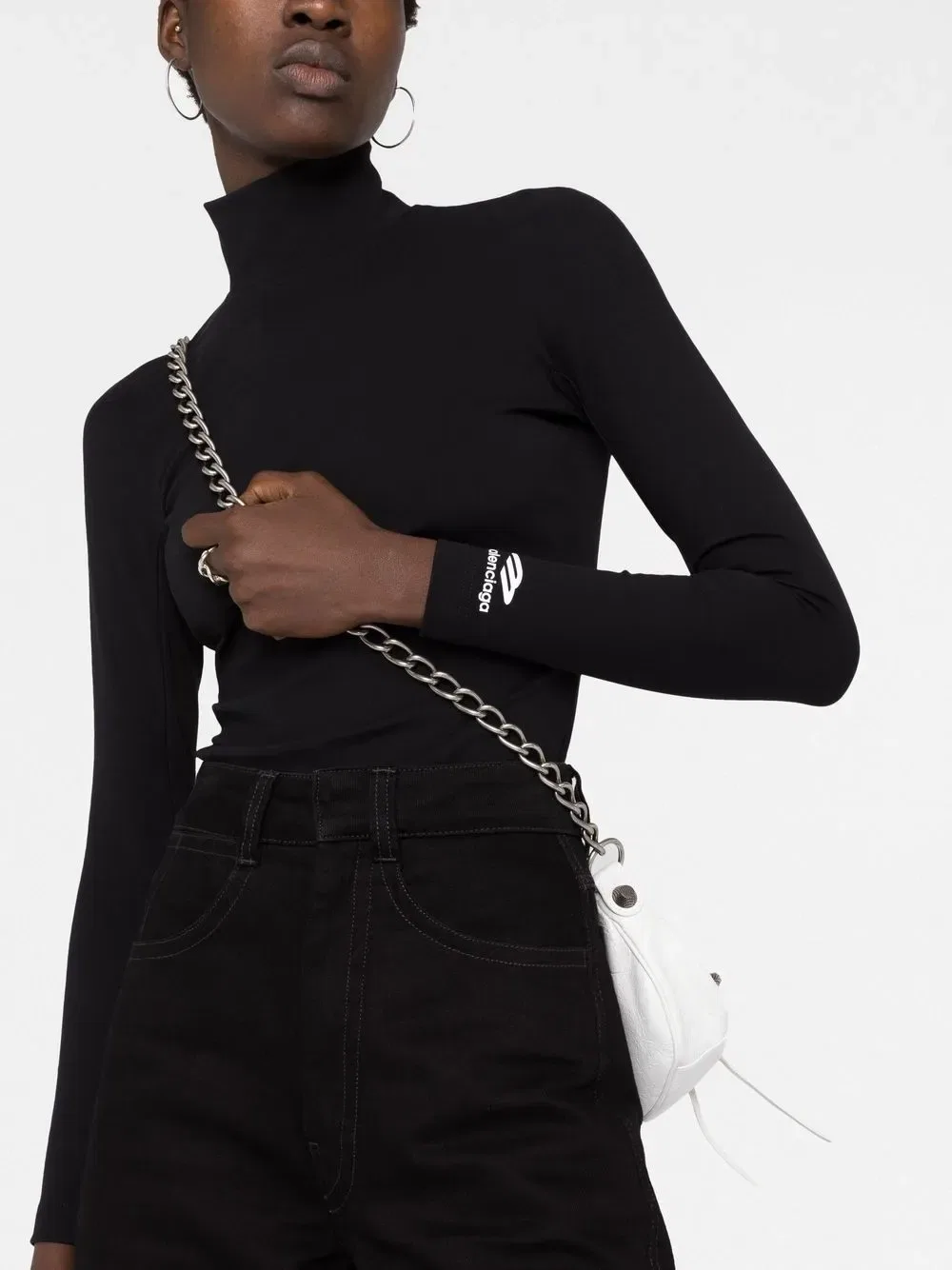 Водолазка 3B Sports Icon Balenciaga, черный — фото 3