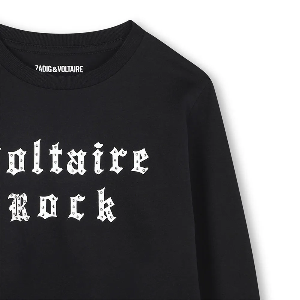 Футболка с длинным рукавом Zadig & Voltaire X60485, черный — фото 3